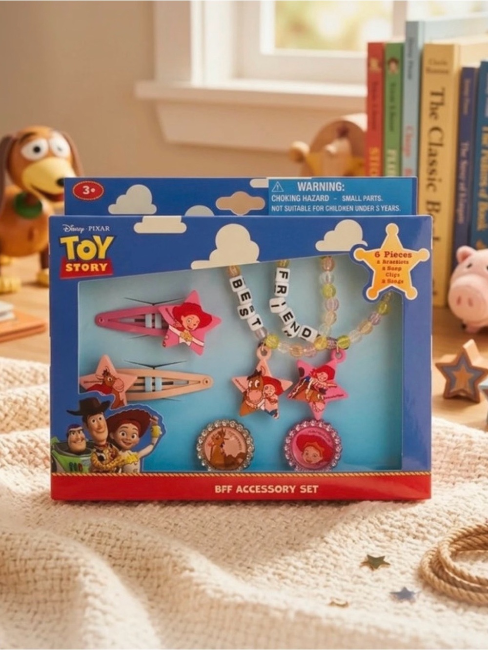 Disney Toy Story Jessie Pink Kids Hair Accessory Set